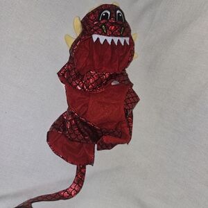 Pet Posse Red Dragon Costume for Pets Sz.  Small Holiday Halloween Seasonal NWT